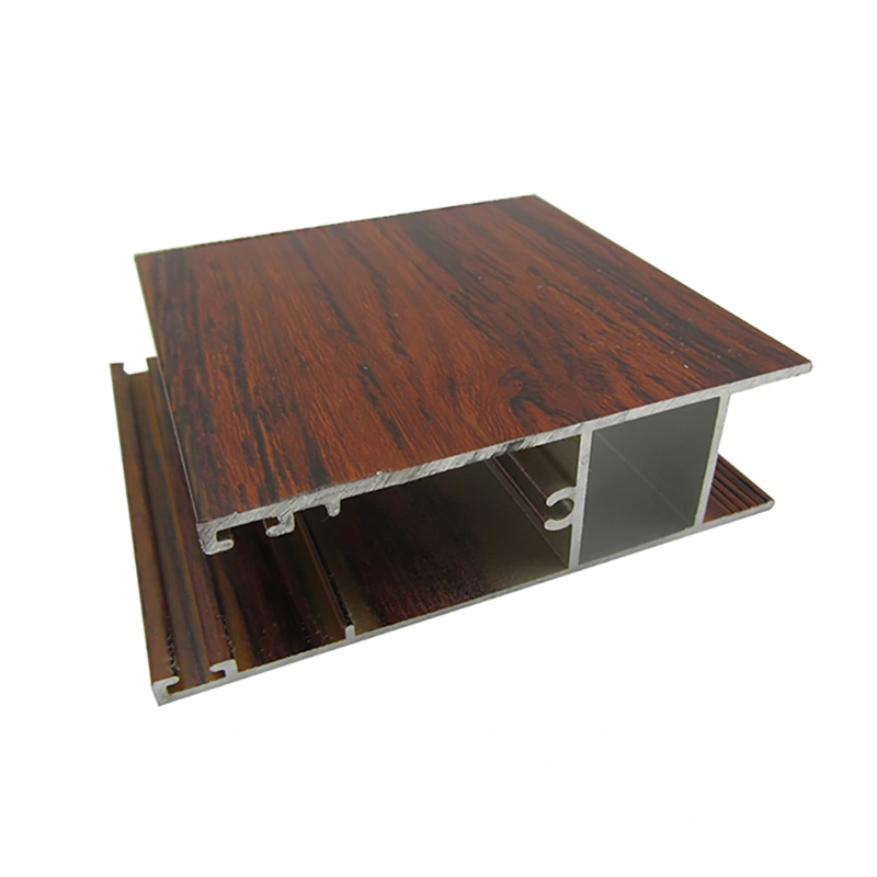 Wood Grain Shaped Aluminum Profiles